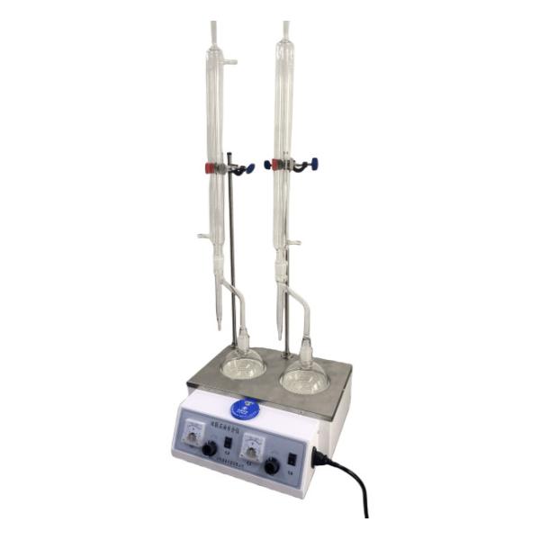 Analista de humedad de aceite doble ASTMD 95 500 ml Flasca de destilación DISTN