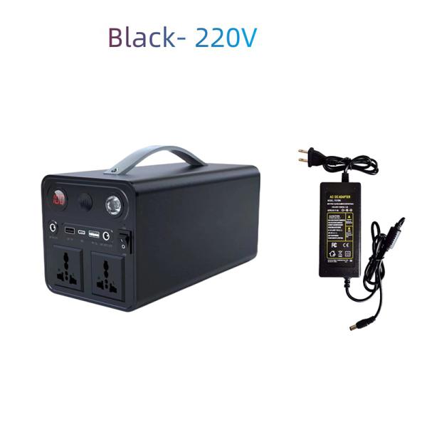 110В солнечная электростанция на открытом воздухе 300W портативное аварийное питание