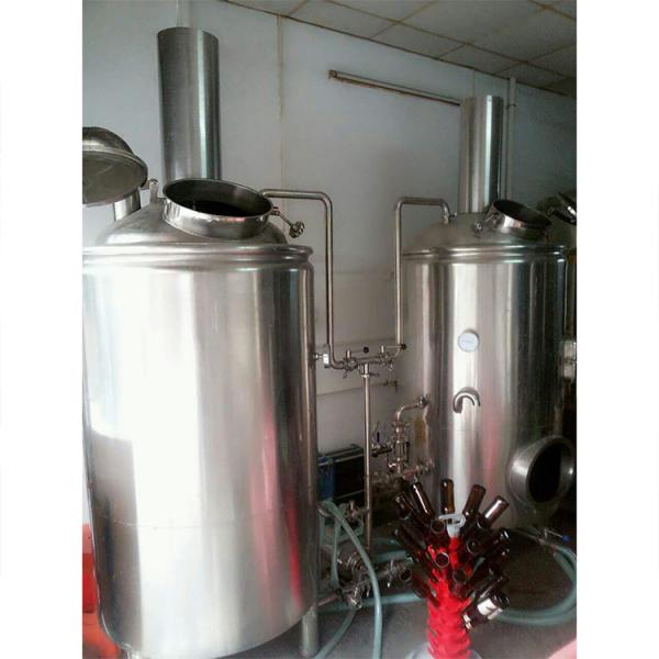 Equipamento de fabricação de cerveja de design personalizado com bomba de erva-doce de 3 t/hora e aço inoxidável 304