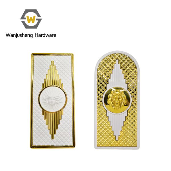 Wholesale Golden Plastic Sofa Decorative Buckles Multi-Style Furniture Hardware Accessory