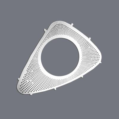 Gravure photochimique de grilles de haut-parleurs de voiture avec conception de micro-trous pour l'audio haute fidélité