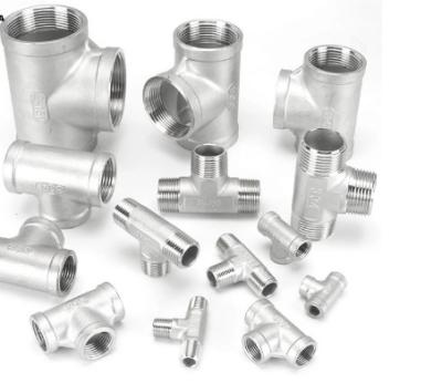 Casting Stainless Steel Pipe Fittings Unions Lost Wax Silica Sol Customized