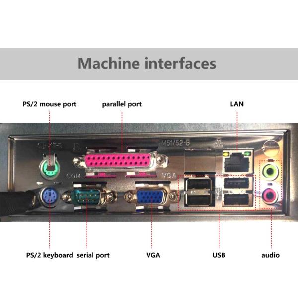 Windows 7/10 ОС I5 15-дюймовый All in One Breeze сенсорный экран POS PC/ TPV System Черный