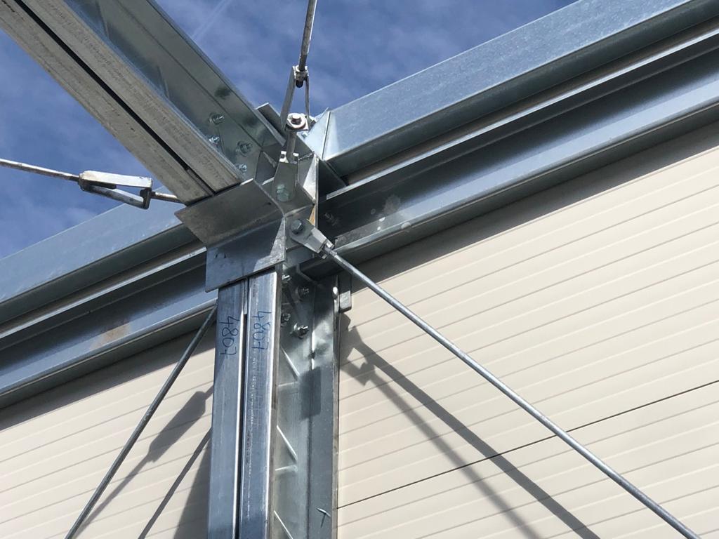 Quick Assembly Eco-friendly High Strength Light Steel Structure Mini Storage Warehouse