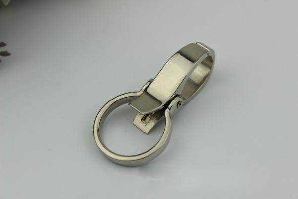 Galvanized accessories multi-color 1 inch metal round shape zinc plated snap hook for handbags