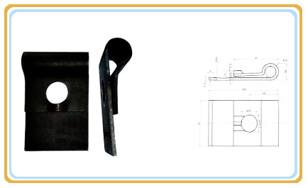Nabla Elastic Rail Clips in fastening systems , E clip / Skl Clip