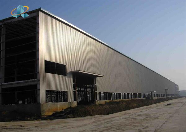 Prefab Steel Structure Warehouse H-Section Steel Q235B Customized
