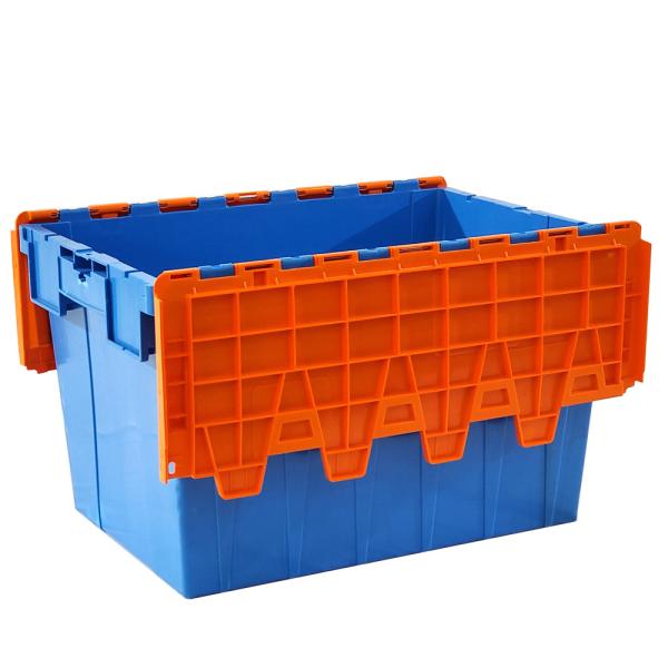 Caja de plástico con tapas