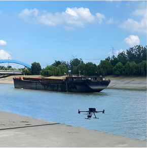 Remote Operation UAV Flow Measurement System monitoring With Real Time Data