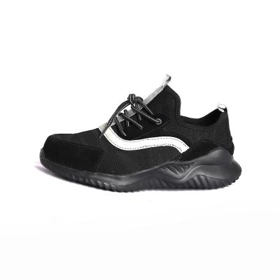 Shengjie Fly Tricot chaussures résistantes à la perforation MD semelle extérieure chaussures de travail absorption de choc chaussures de sécurité respirantes