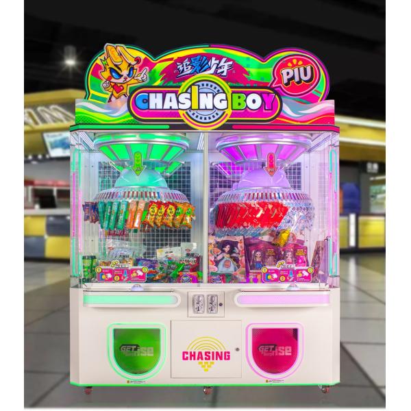 Stuffed Animal Coin Operated Claw Machine Automatic Card Clip