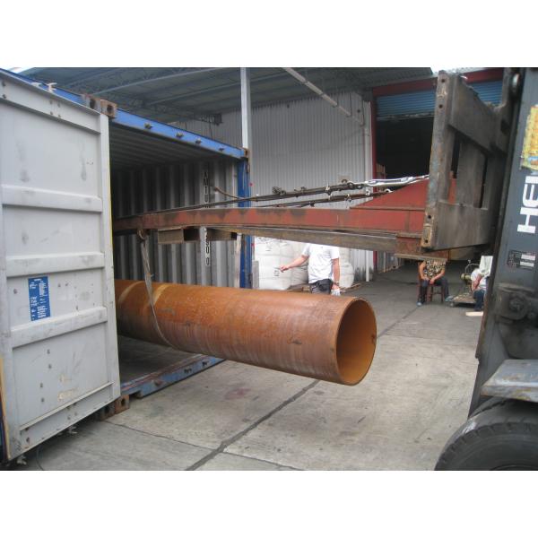 Seamless Structural Steel Pipe ASTM A106 Grade B 56 Inches SCH XXS Boiler Application