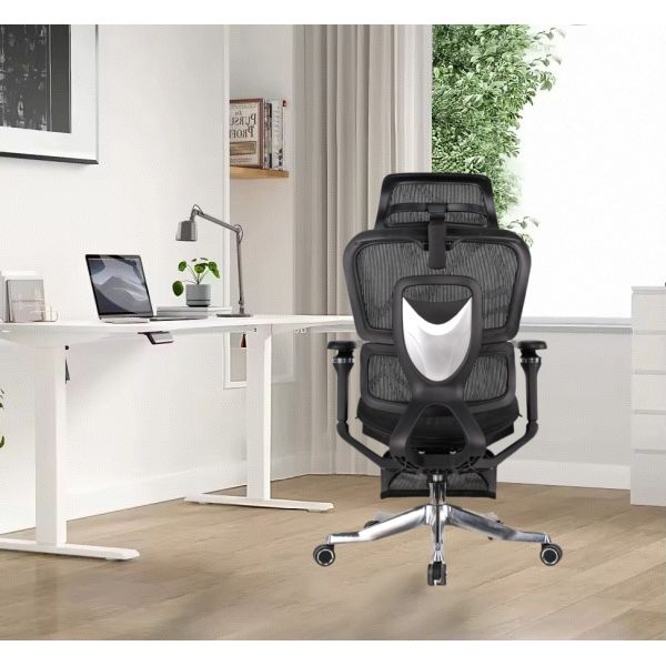 Ergonomic Full Mesh Chair High Back Executive CEO Chair with Footrest