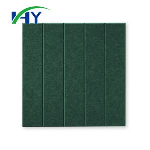 Sound Absorption PET Acoustic Panels With Class A Fire Rating For Gyms