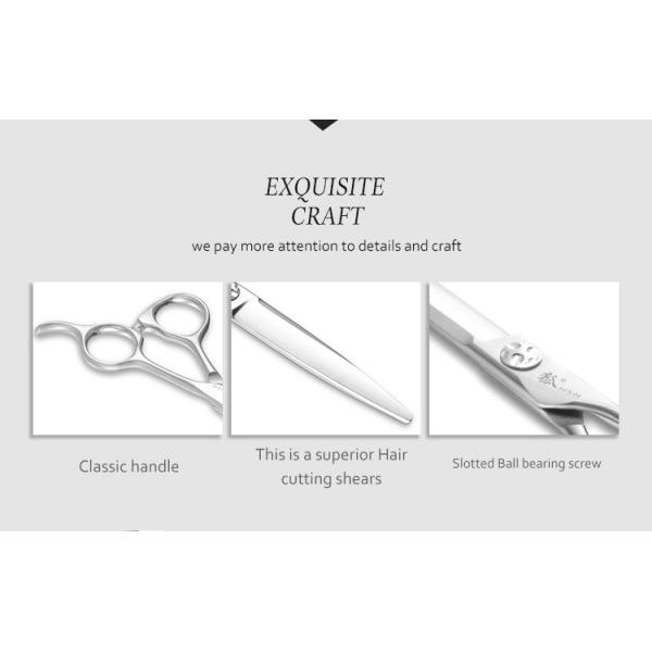 Durable Professional Barber Shears Wear Resistance Precise Cutting