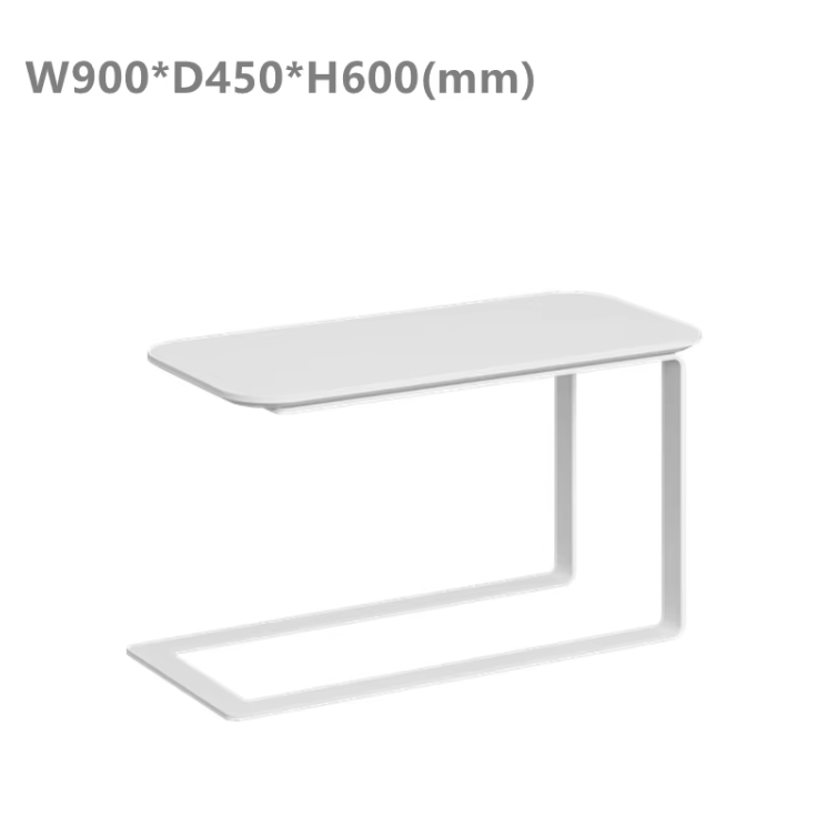 Muebles de oficina OEM ODM Escritorio de oficina de madera de pie blanco