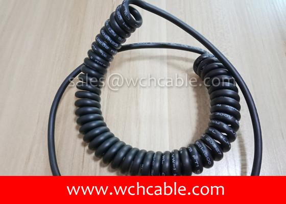 UL21238 Electric Car Curly Cable