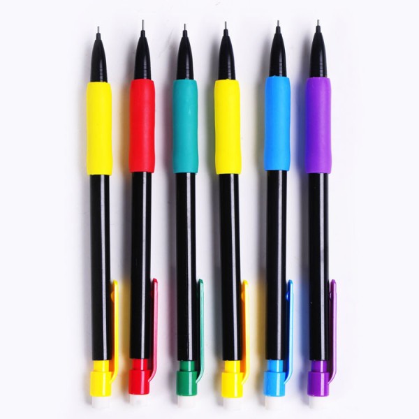 School student stationery promotional good quality mechanical pencil with eraser