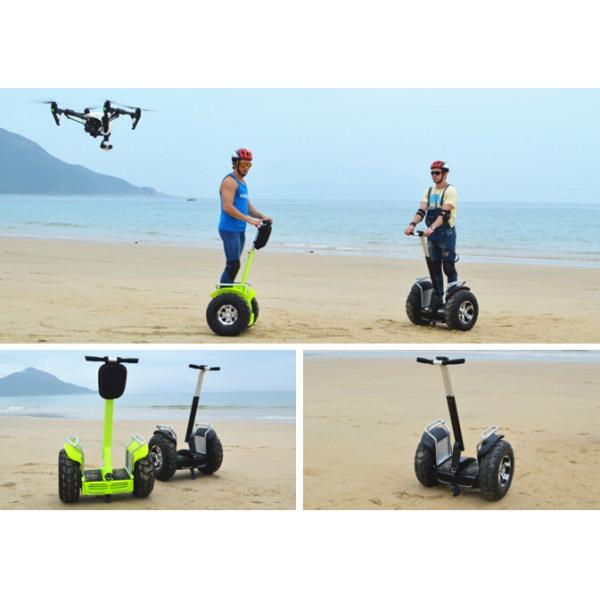 Off Road 2 Wheel Balancing Scooter Outdoor For Tour / Patrol , 4000W Brushless Motor