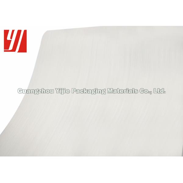 Folha de carimbo quente escovada do ouro de 0.64m*120m para o cartão