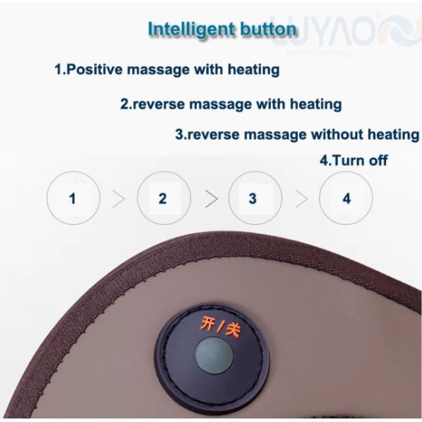Shiatsu Shoulder Back Electric Massage Pillow With Heat Threapy Massage