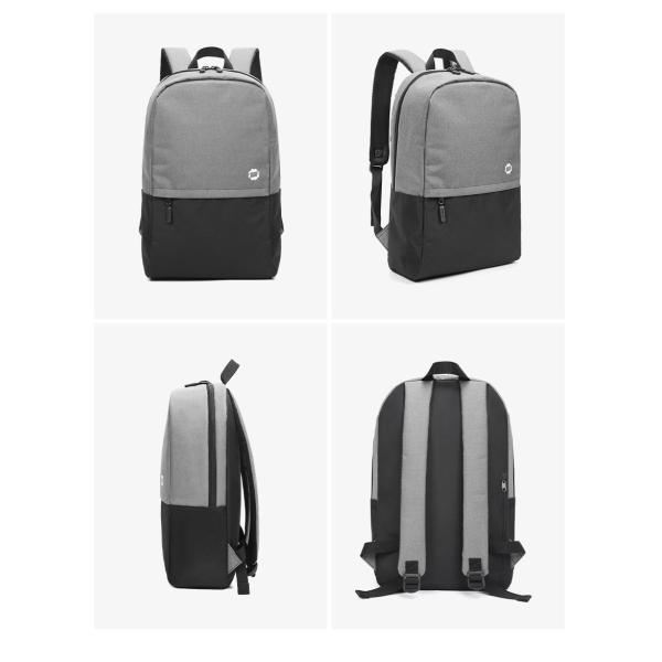 300D Snowflake PVC Travel Laptop Backpack Waterproof 15.6 Inches Light Weight Casual