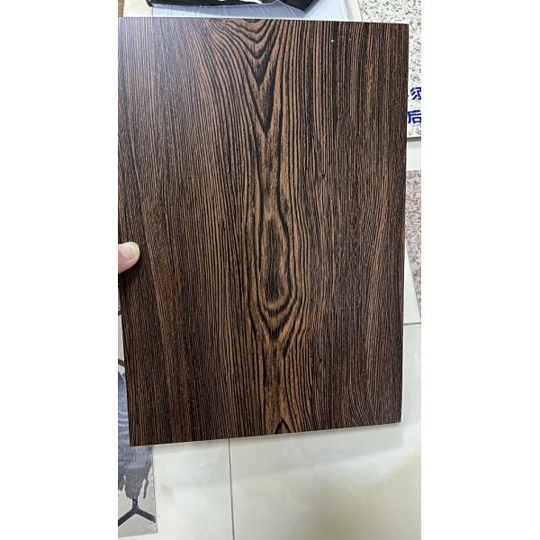 40 Years Warranty HDP Wood Grain Steel Metal Sheet Used For Facade Cladding 26Ga