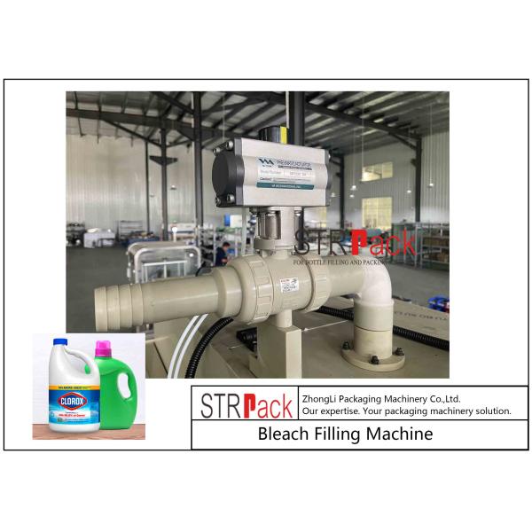 Anti Corrosive Bottle Filling Machine High Viscosity Chemical Detergent Toilet Cleaner