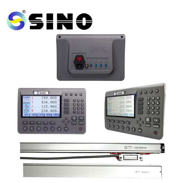 4 оси SINO SDS 200 Металлический LCD цифровой системы чтения 285x195x53cm с линейным кодировщиком для токарного станка