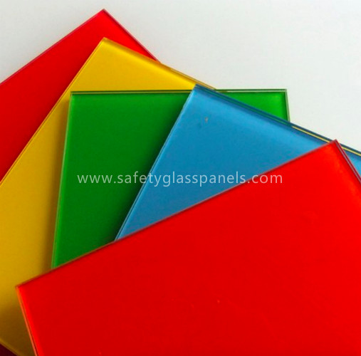 Colorful Golden Bronze Silkscreen Printed Glass Curtain Wall And Furniture Glass 6mm