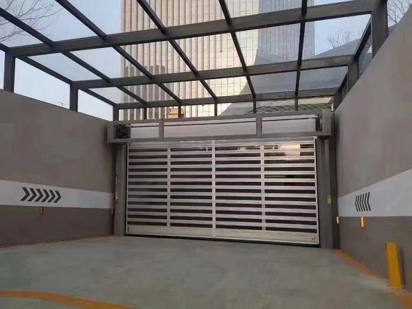 High Quality Industrial Stacking Aluminum High Speed Spiral Door Safety Efficiency Safety Efficiency Life Span≥5 Million Times