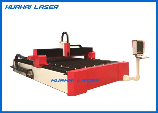 Metal Fiber Laser Cutting Machine , 500W Fiber Laser Cutter With Raycus Laser Source