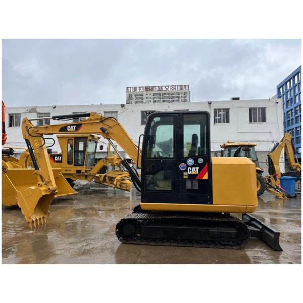 小型掘削機 CAT 305.5E2 中古水力掘削機 刃付き 5 トン重量