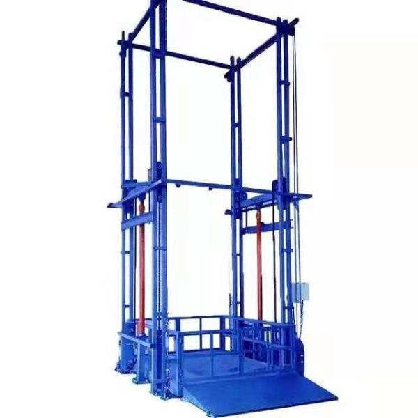 2T Mezzanine Floor Goods Lift 5m 2000KG Warehouse Freight Elevator