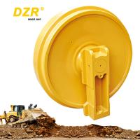SK07N2 HRC53-57 Bulldozer Front Idler Pour les pièces de construction Durcissement par induction primaire
