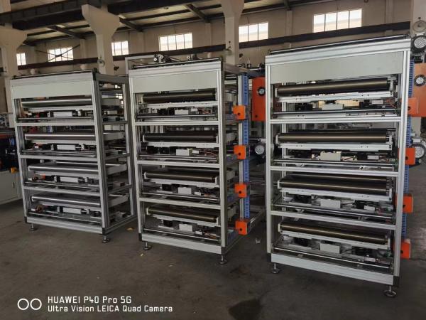 700mm Wire Mesh Hydraulic Filter Pleating Machine 6 - 60mm Pleating Height