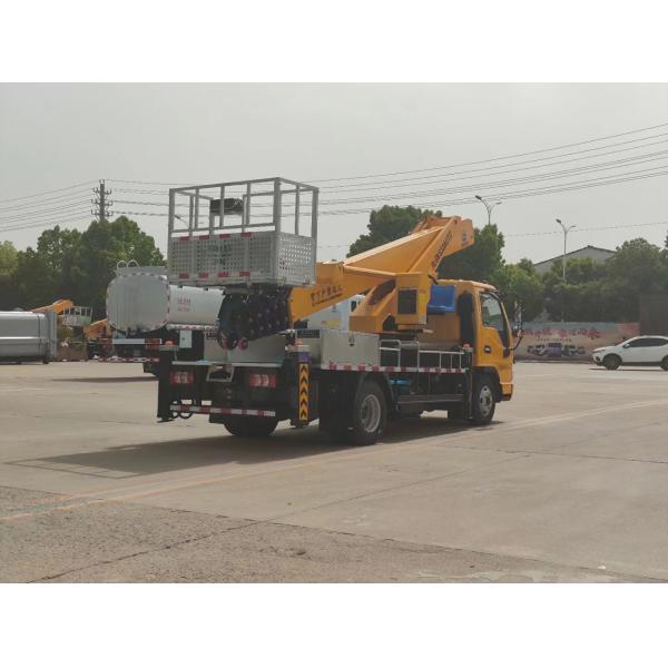 High Altitude Manned Work Platform Vehicle 251-350HP BOB-LIGHT 4-6L CN; JIA Diesel Euro 4 GK14SA Manual 7.5M Telescopic Arm 14M