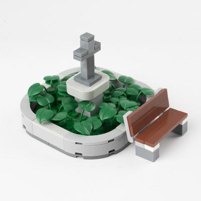 MOC bricks  flower bed for city construction decoration public park building blocks