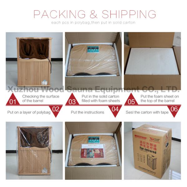 Japan South Korea hot sale mini portable foot computer control panel sauna home infrared sauna for sale