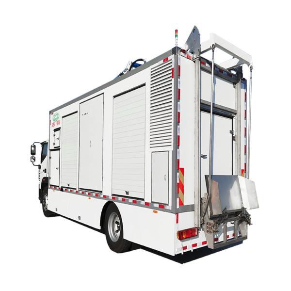 Vehicle Mobile Microwave Sterilization Equipment for Medical Waste Disposal 5t/D