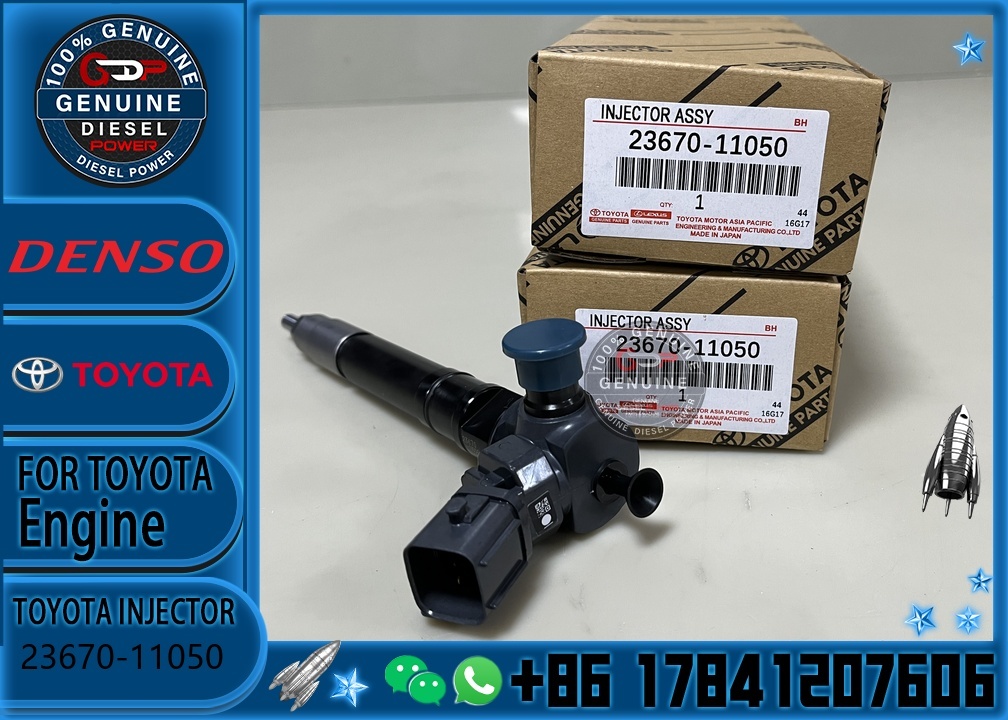 23670-11100 High Quality Diesel Fuel Injector 23670-09460 23670-11050 23670-35020 23670-09470 23670-0E090 23670-11100