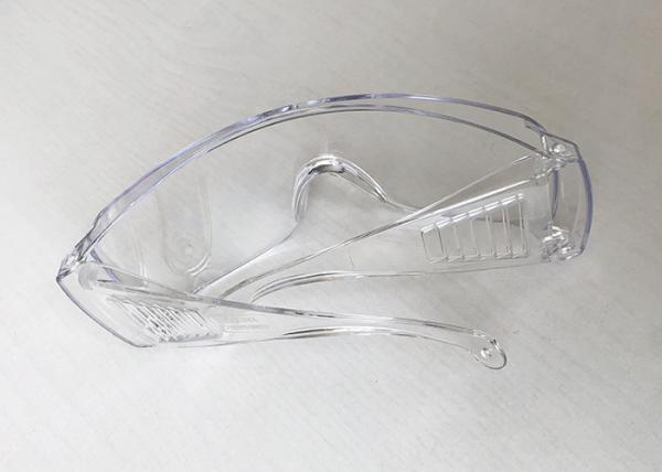 Eye Protection Ppe Safety Goggles Plastic Safety Glasses Flexible Temple Eyewear