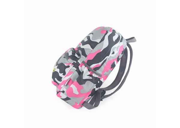 Collapsible Polyester Backpack Breathable Straps Inner Sleeve