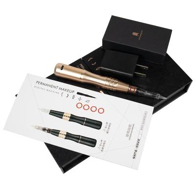 Wireless Permanent Makeup Machine Eyebrow Cosmetics Tattoo Gun Lip Microblading Kit