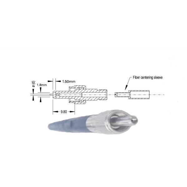 Кабельные соединители HP-SMA-905 230um волокна лазера наивысшей мощности к обработке материалов хирургии лазера 1200um