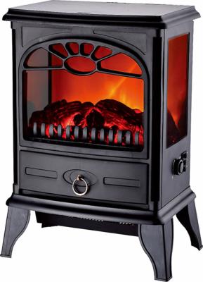 Indoor Three Sided Electric Fireplace , TPL-01 Small Electric Fireplace Heater