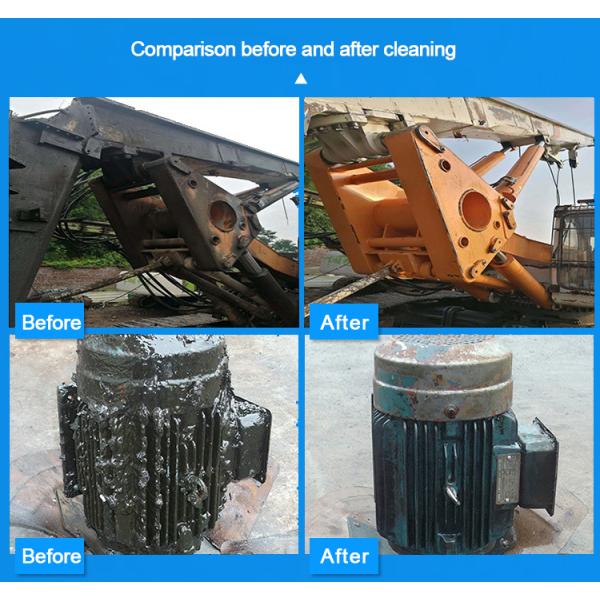 Nettoyage de la saleté d'huile, nettoyeur haute pression eau chaude/froide 150bar-350bar