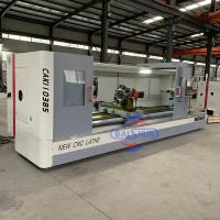 Máquina de torneamento de metal nova CK6163 máquina de torneamento CNC horizontal de trabalho pesado