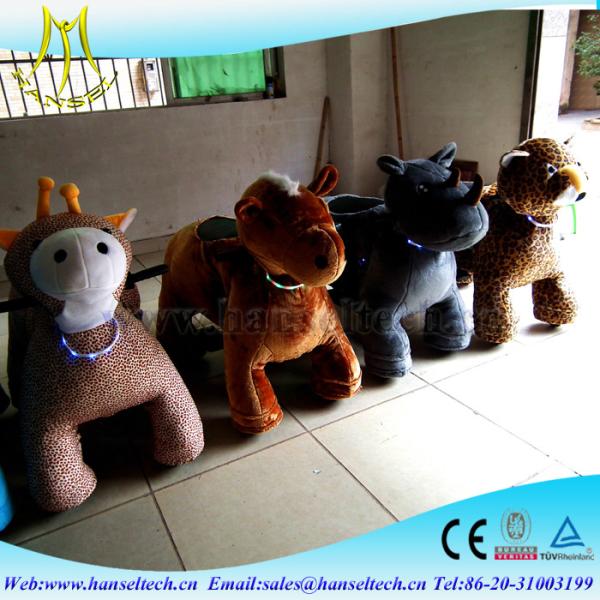 Hansel coin operated machine parts kiddy rides indoorfor office electronic games amusement park	dinosaur kids rides