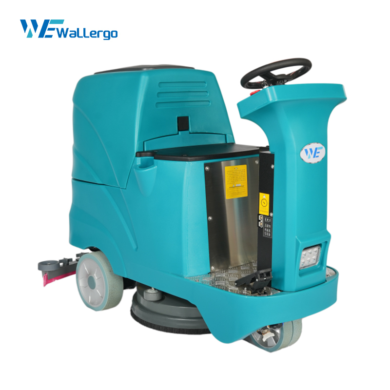 Factory Direct Sale Professional Efficient Floor Scrubber Automatic Floor Cleaning Machine Ride on Floor Scrubber